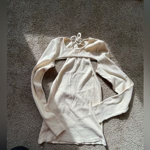 TopShop Cream Two Piece Set